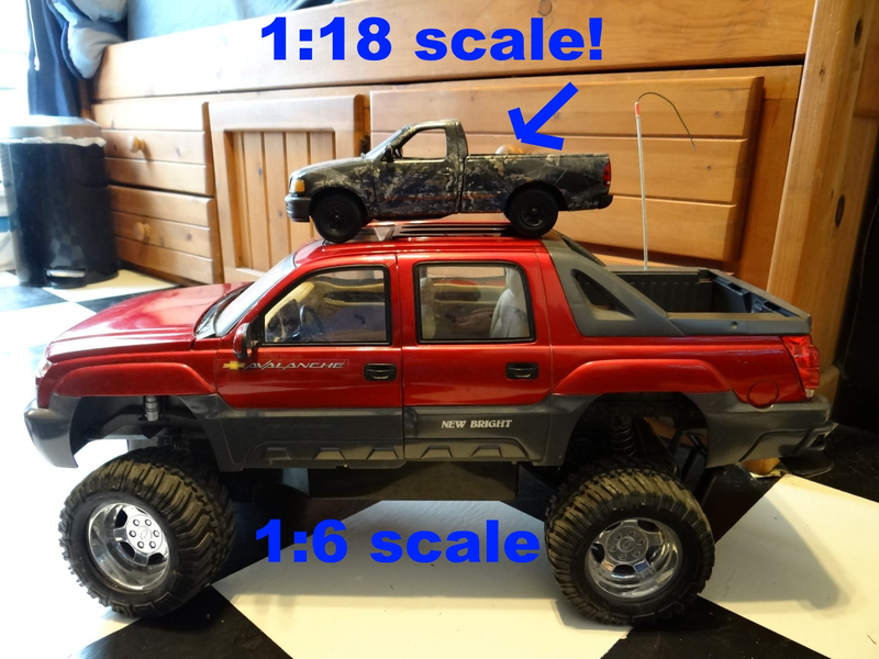 Illustration for article titled New Bright 1:6 Chevy Avalanche RC
